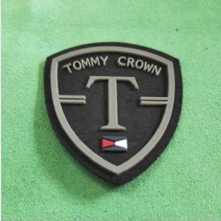Microfiber Silicone Label With Logo