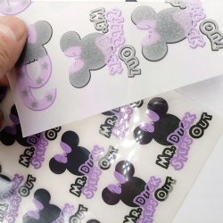 3D High Density Heat Transfer Label